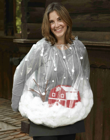 DIY Snow Globe Costume