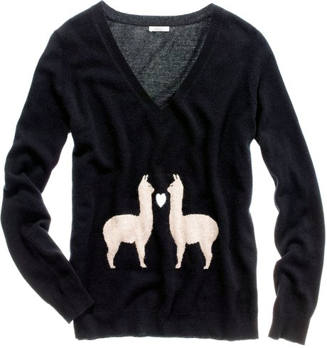 Madewell Llama Love Sweater