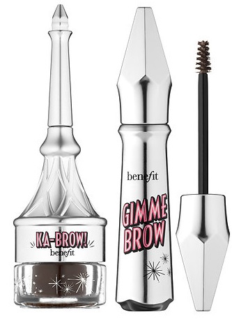 Benefit Cosmetics ka-BROW! Cream-Gel Eyebrow Color Vs Gimme Brow Volumizing Fiber Gel
