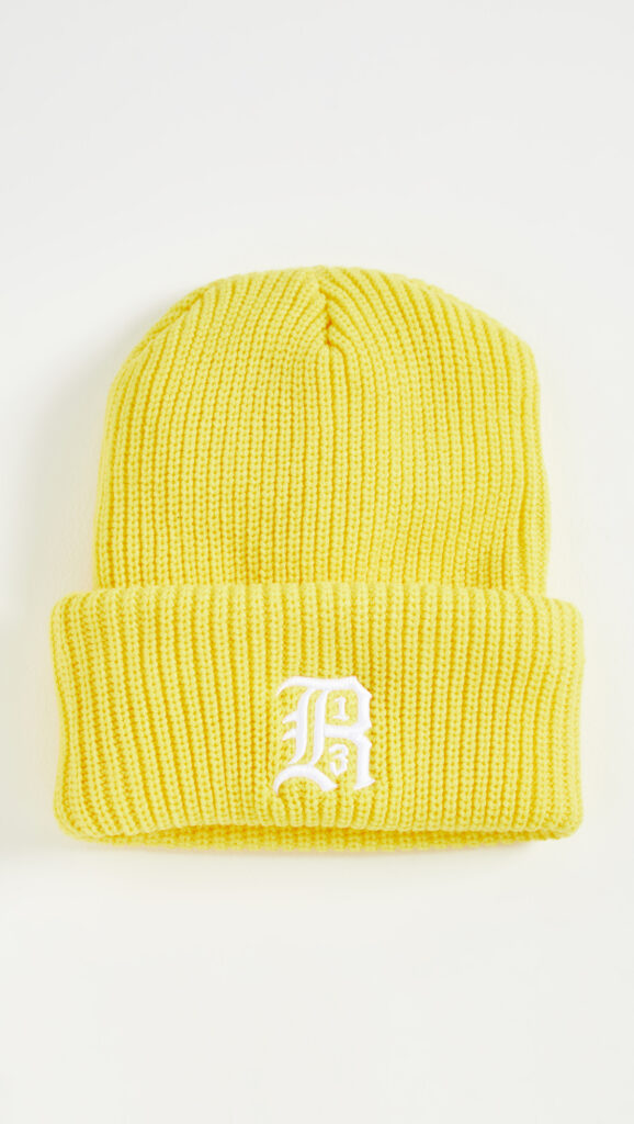 R13 Beanie With Embroidery