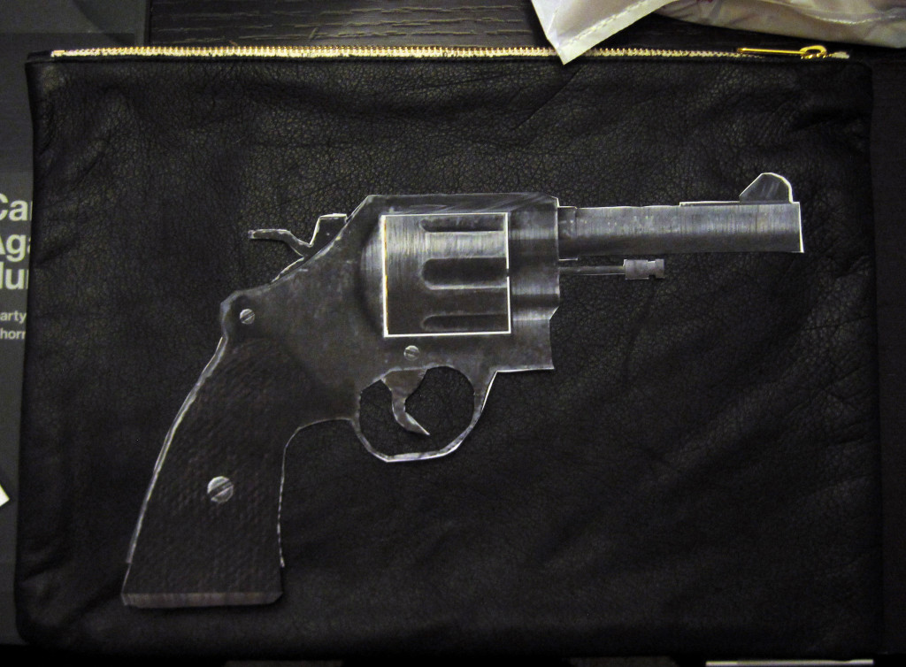 DIY Gun Print Clutch – Glam York