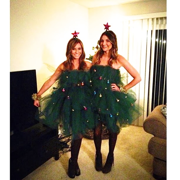 DIY Christmas Tree Tulle Dress