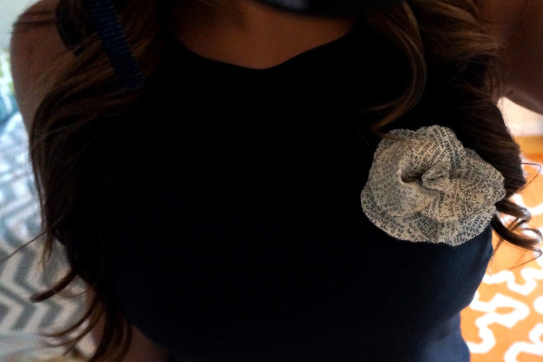 DIY Chanel Camelia Flower Pin