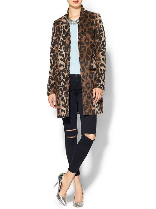 Piperlime Collection Leopard Coat