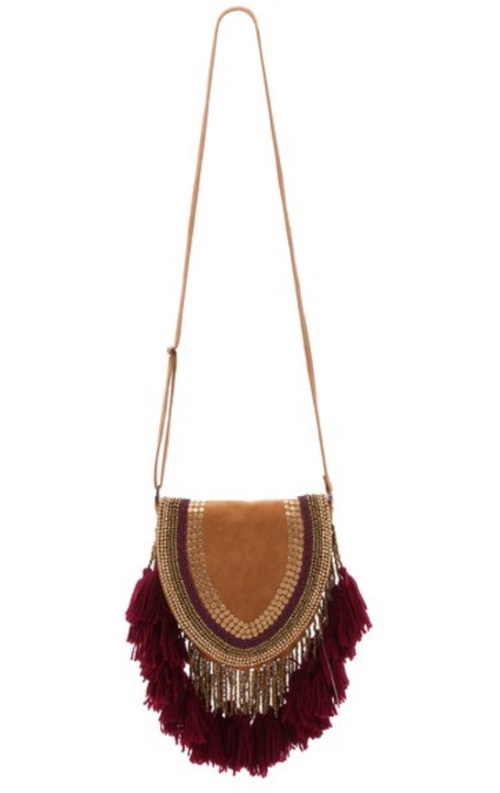 ONE by Type Alpha Embroidered Saddle Bag