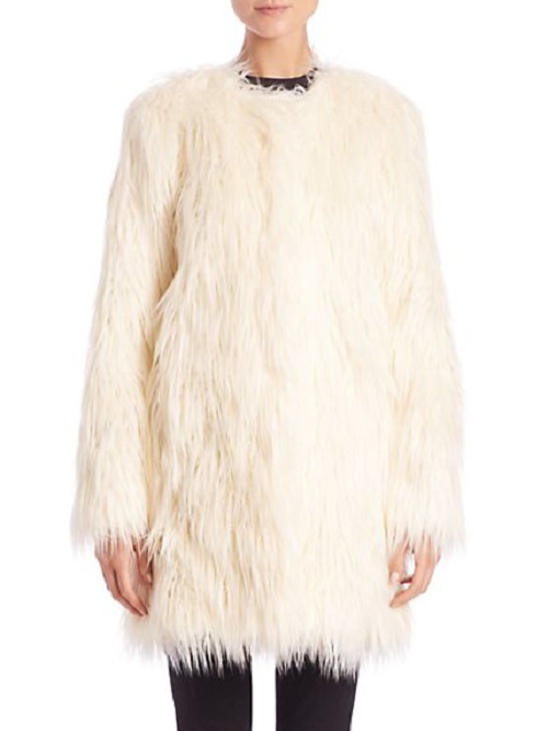 Donna Salyers Fabulous-Furs Faux Fur Stroller Jacket
