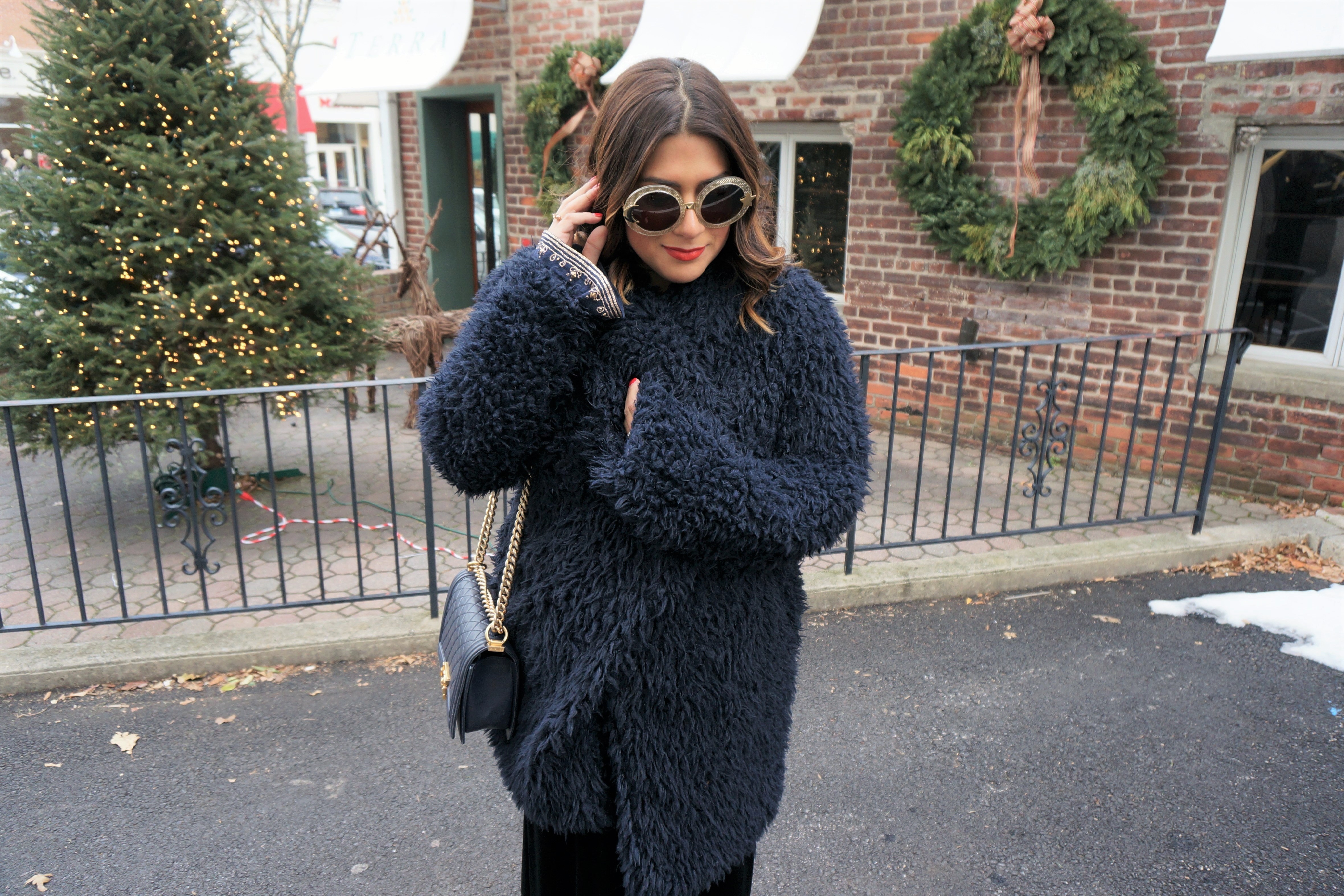 Zara Soft Faux Fur Coat