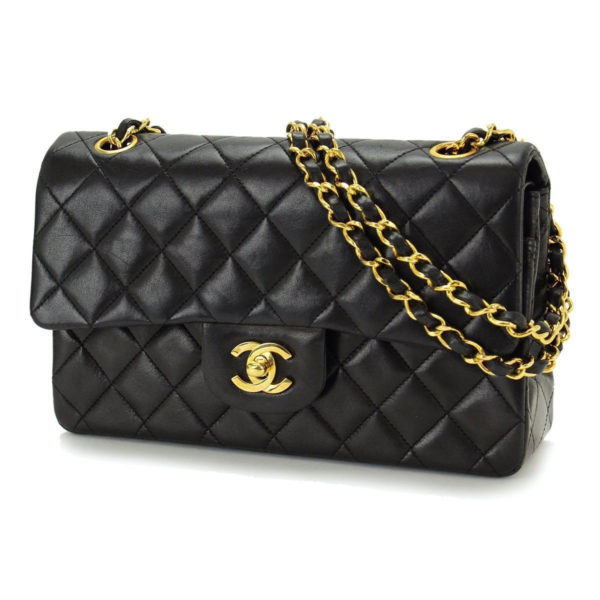 Vintage Chanel 2.55 Lambskin Double Flap Bag
