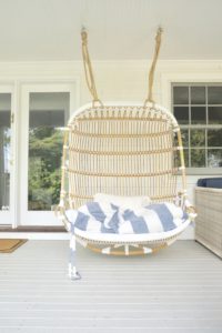 Serena and Lily Double Hanging Rattan Chair