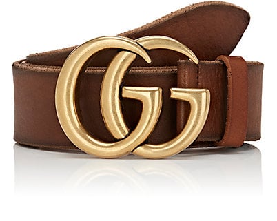 Gucci GG buckle leather belt