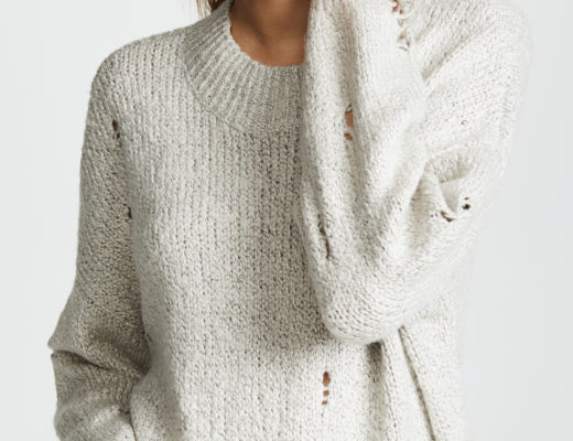 One Teaspoon Laddered Whisky Knit Sweater