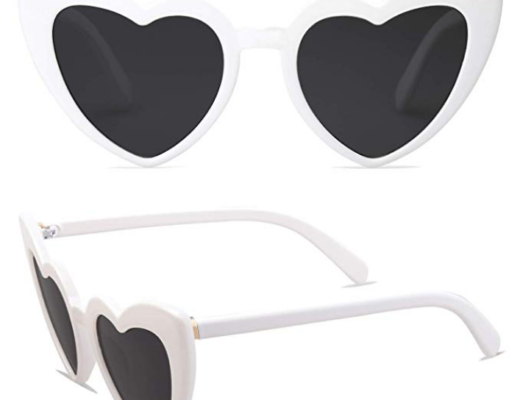 Amazon Saint Laurent Heart Sunglasses Dupes