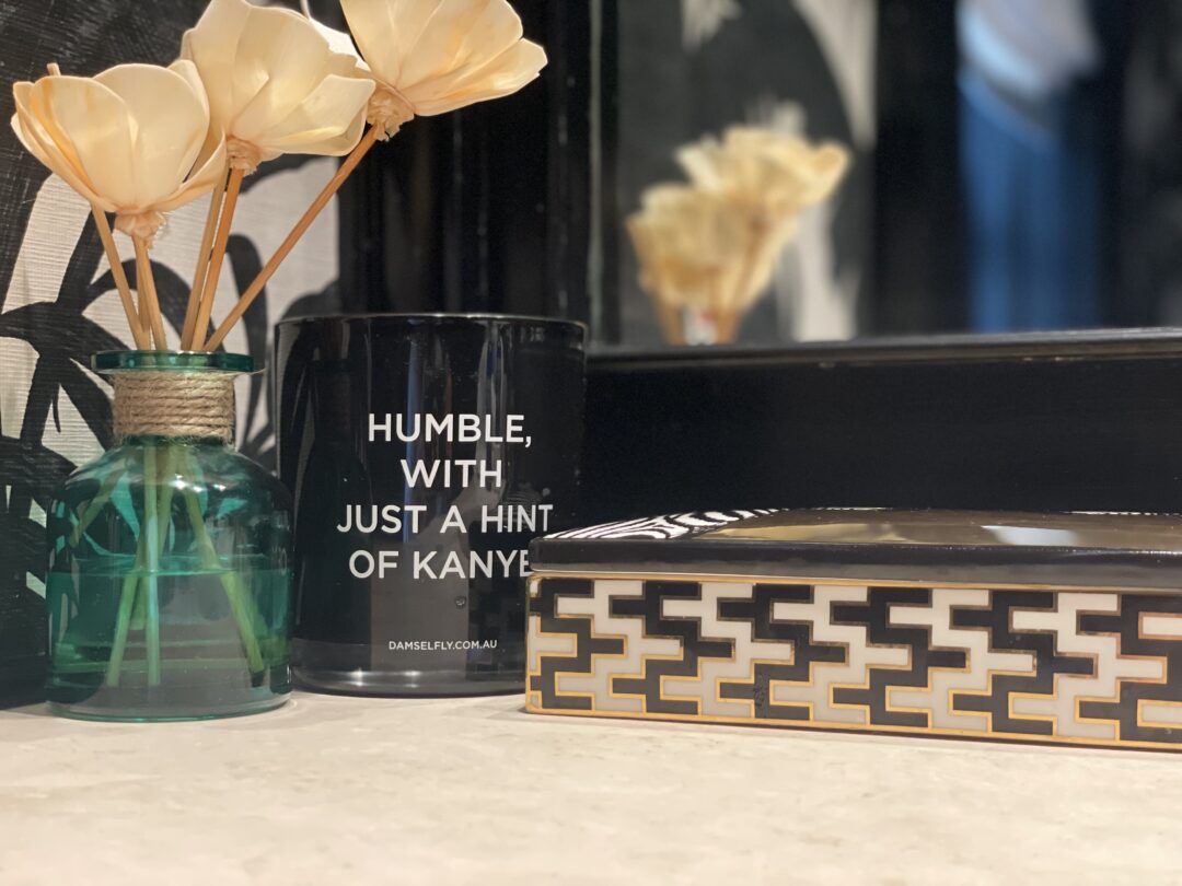 Damselfly Kanye Candle