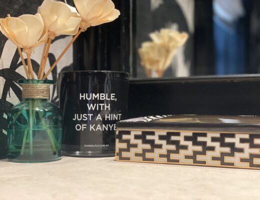 Damselfly Kanye Candle