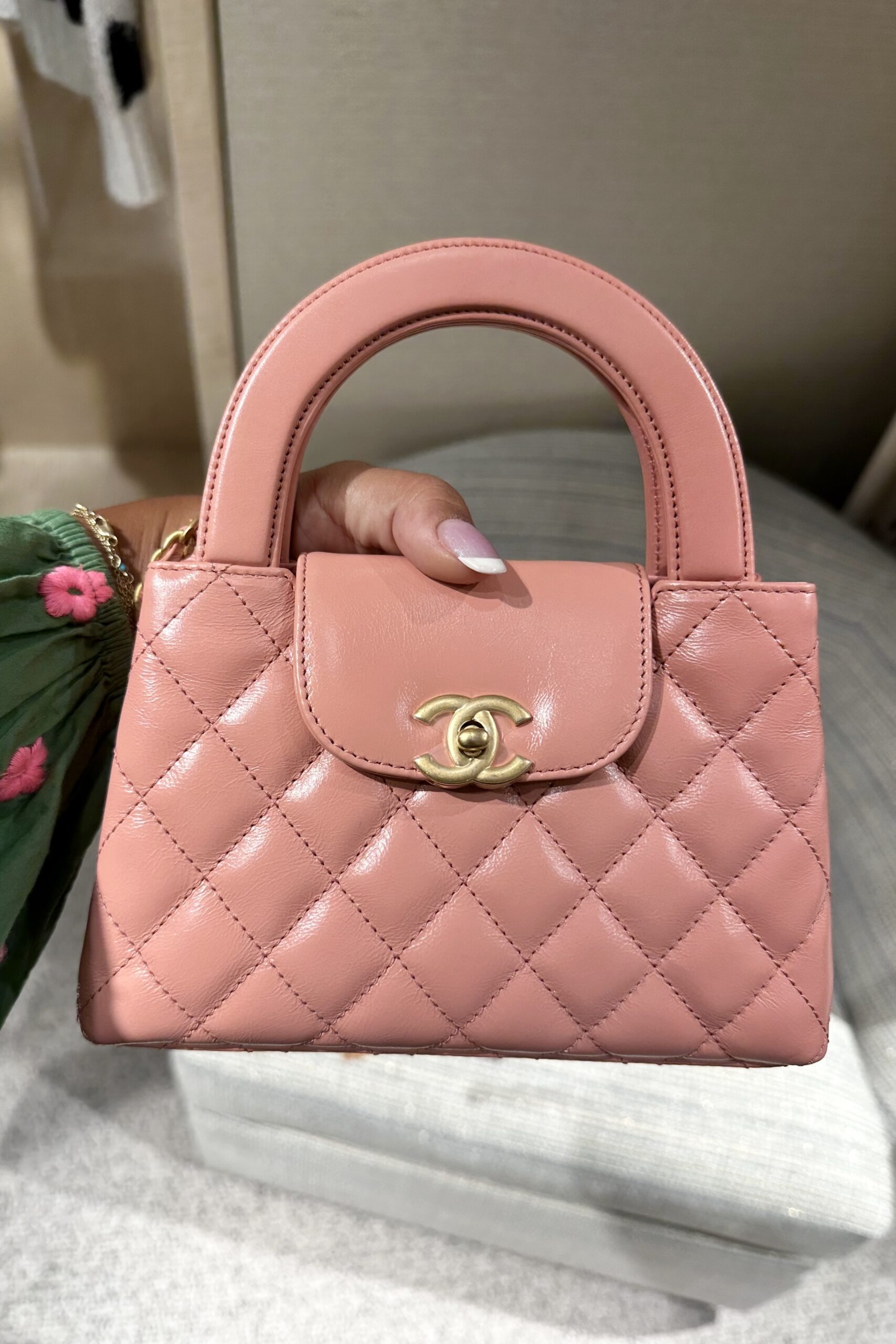 Chanel Kelly Bag Pink 2023