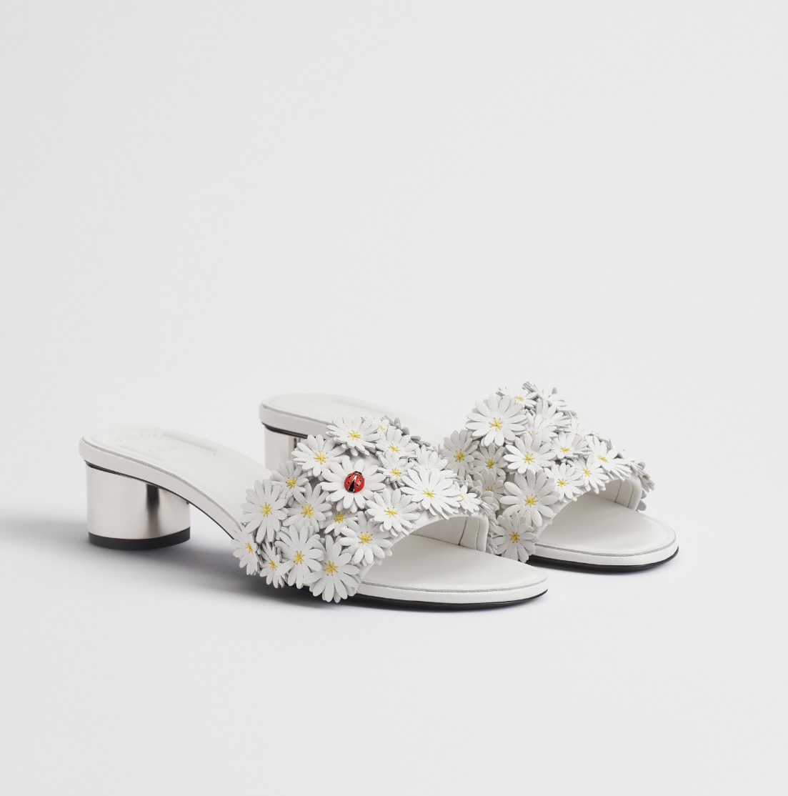 Dior Bloom Heeled Slide